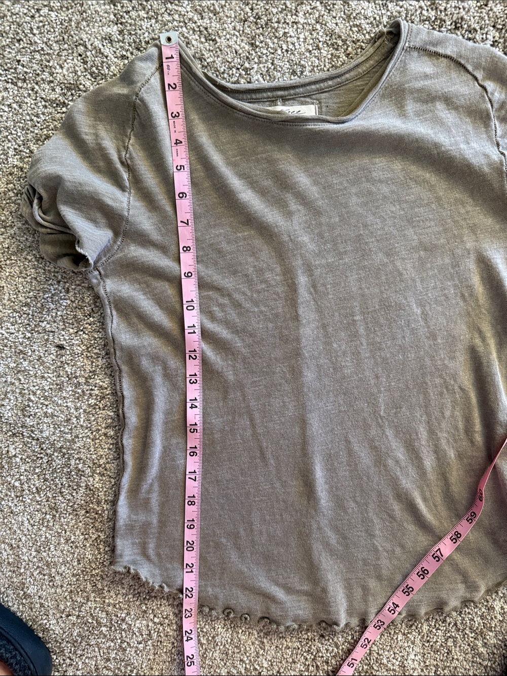 Free People We the Free Be My Baby Cotton T-Shirt, NWT, Large - Picture 7 of 11